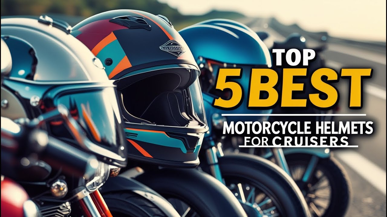 Top 5 Best Motorcycle Helmets for Cruisers in 2025 | Comfortable, Quiet & Stylish Picks