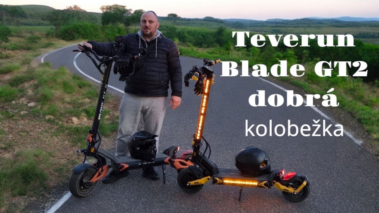 Teverun Blade GT 2 je dobrá kolobežka
