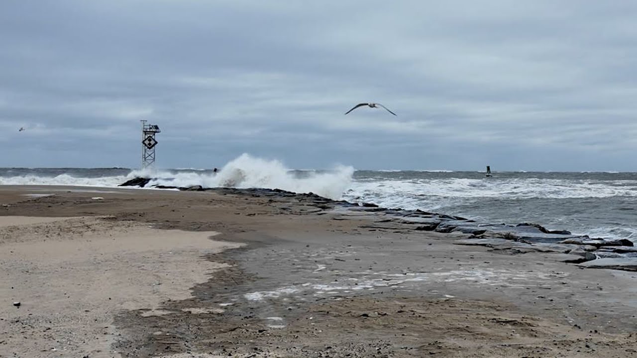 Harsh cold, strong winds raise erosion and property concerns along the coast