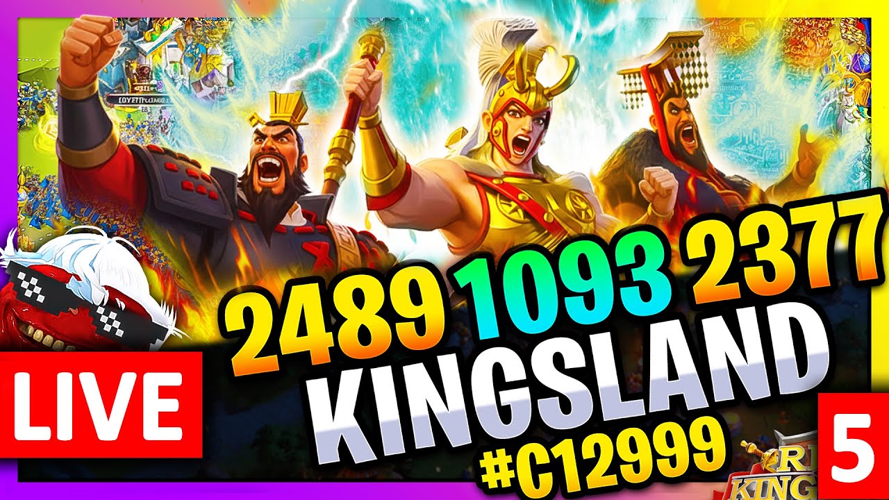 KINGSLAND: 2489 vs 1093 & 2377 vs Water 🔥 LIVE! 🔴 #C12999 (5)
