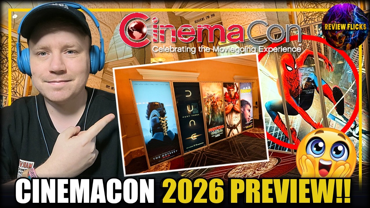 Предварительный обзор CinemaCon 2026: расписание мероприятий и информация о продвижении фильмов.