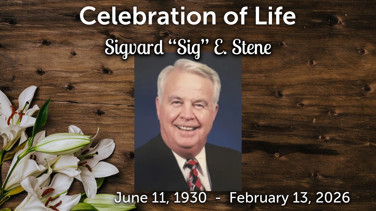 Celebration of Life- Sigvard 