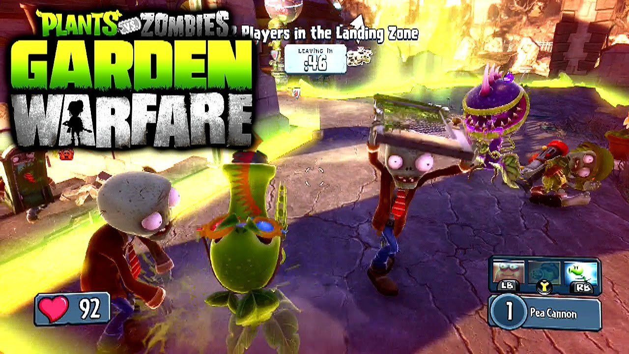 Plants VS Zombies Garden Warfare GARDEN OPS #1 (Xbox One)