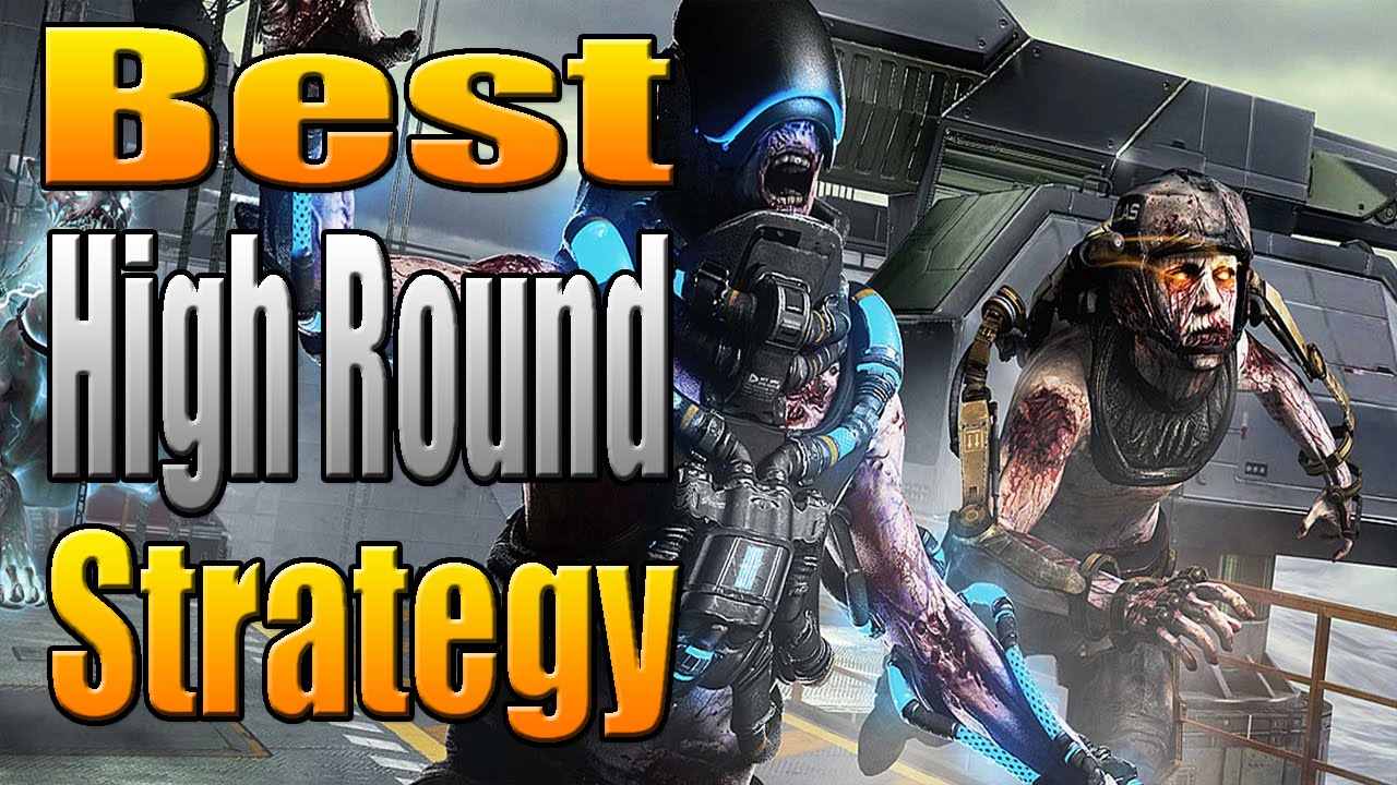 Exo Zombies Carrier - Best High Round Strategy (Call of Duty Advanced Warfare Supremacy DLC )