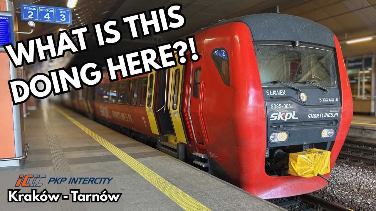 Holenderski pociąg w Polsce?!  Krak&oacute;w &ndash; Tarn&oacute;w 🇵🇱