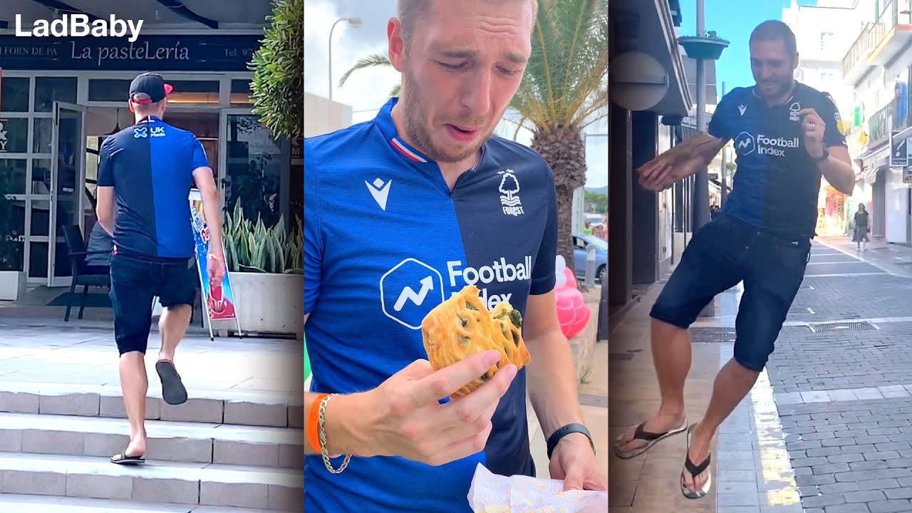 When Dad wants a sausage roll...in Ibiza 🤣🇪🇸