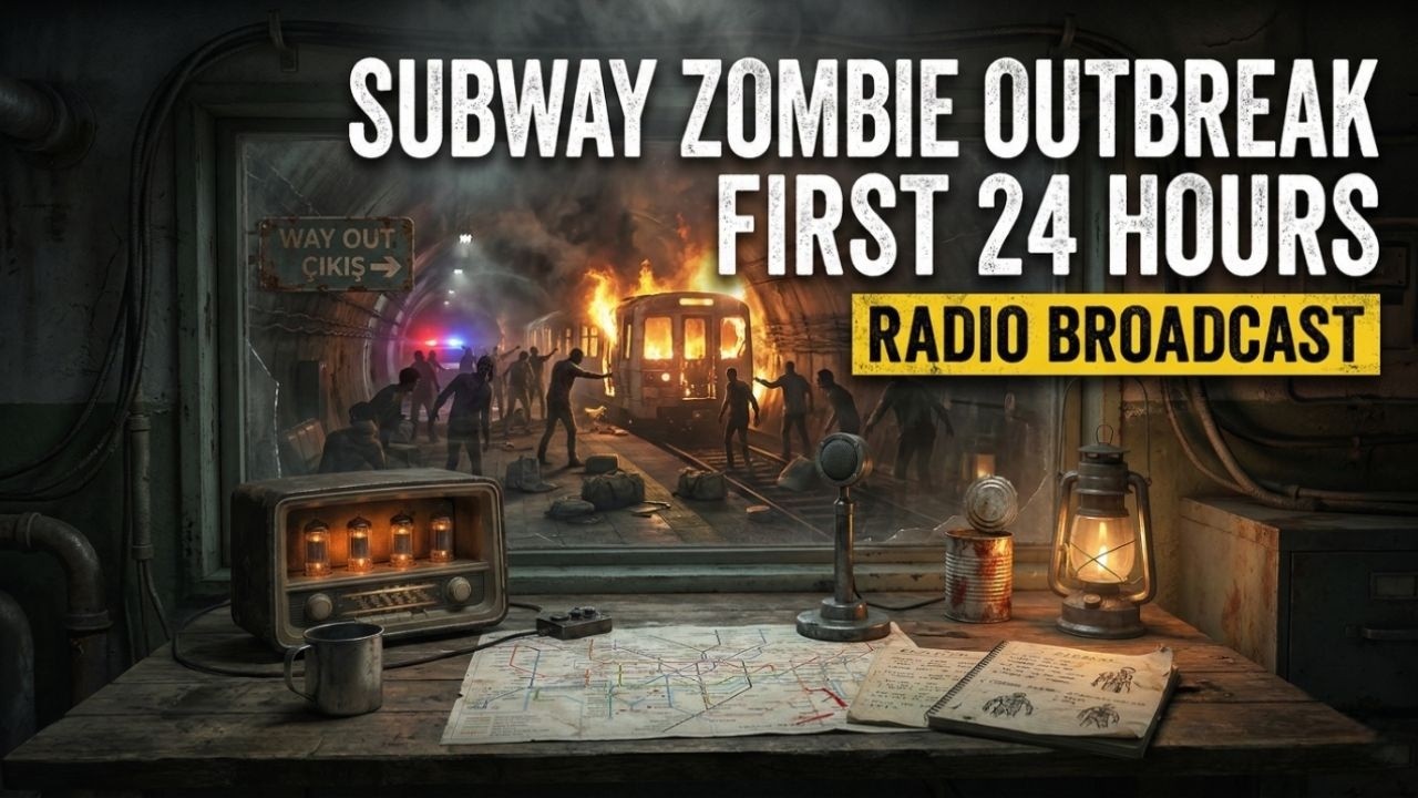 You’re Listening to the Radio During the Subway Zombie Outbreak
