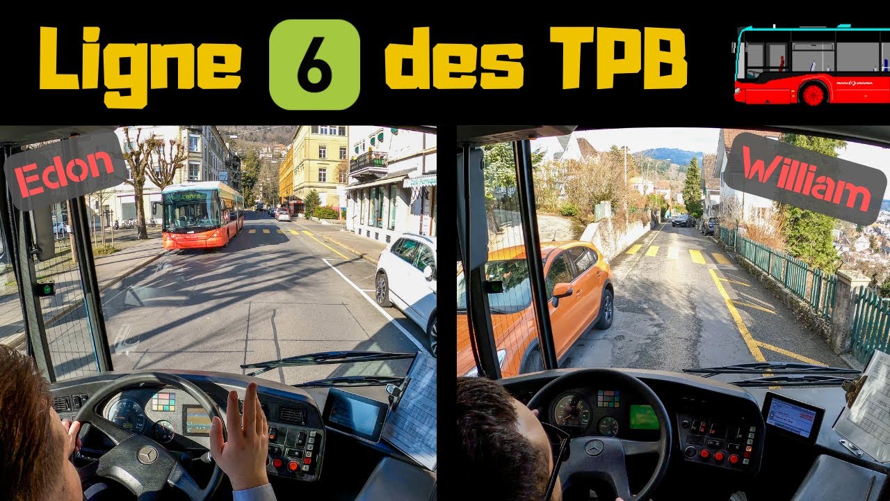 🚌 Voyage en cabine en duo : Ligne 6️⃣ des TPB