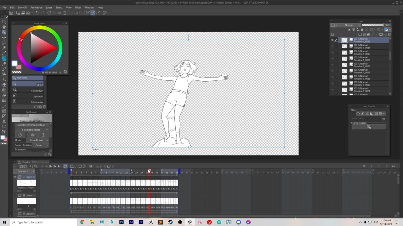 Clip Studio Paint - Merging Animation Folders Workaround