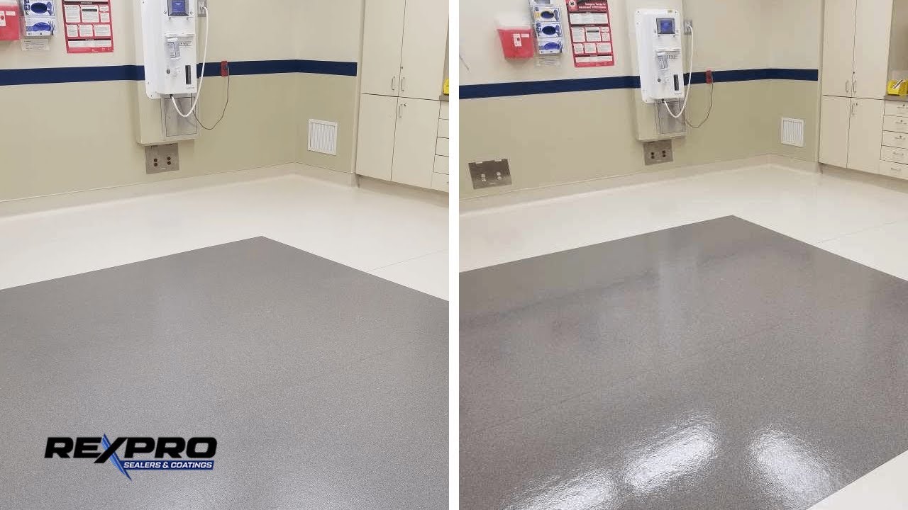 How to Seal Vinyl floors - RexPro's V-Shield
