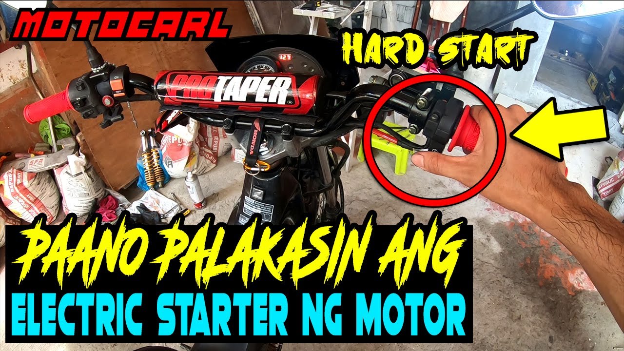 PALAKASIN NATIN STARTER NG MOTOR | One push Start Agad!