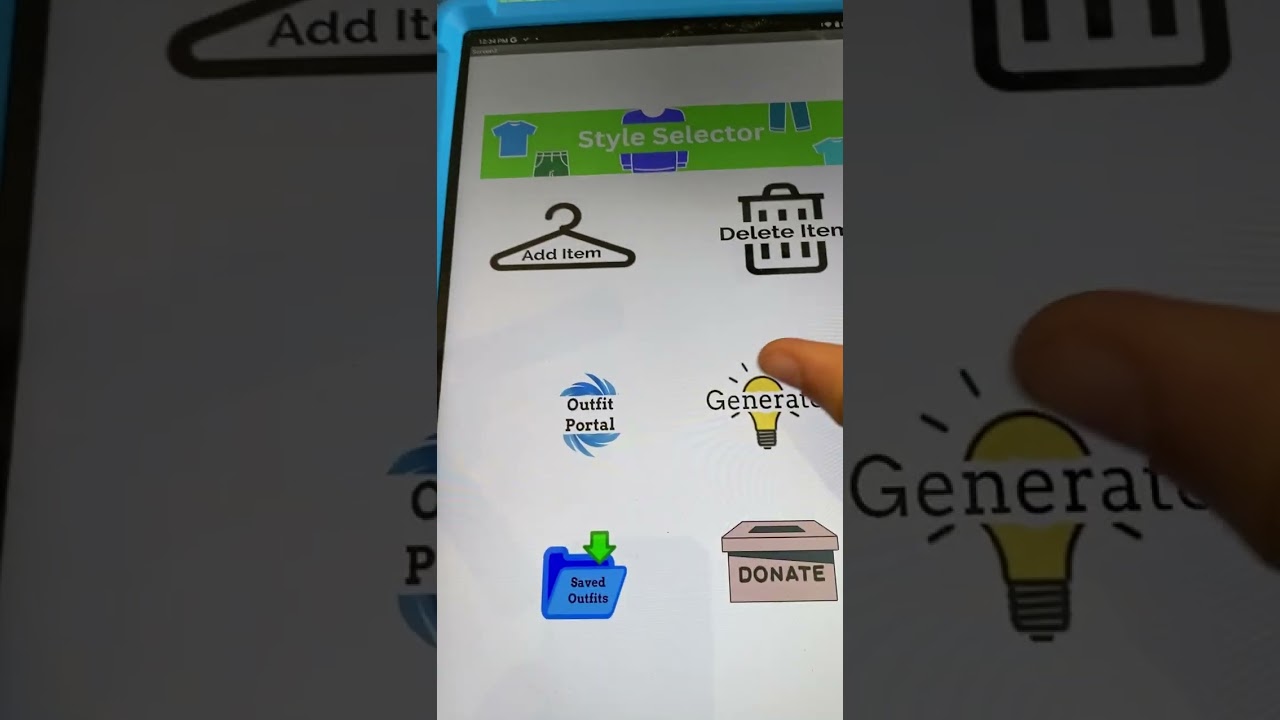 How To Use Style Selector App