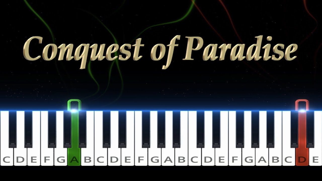 Conquest of Paradise - Vangelis - Simplified