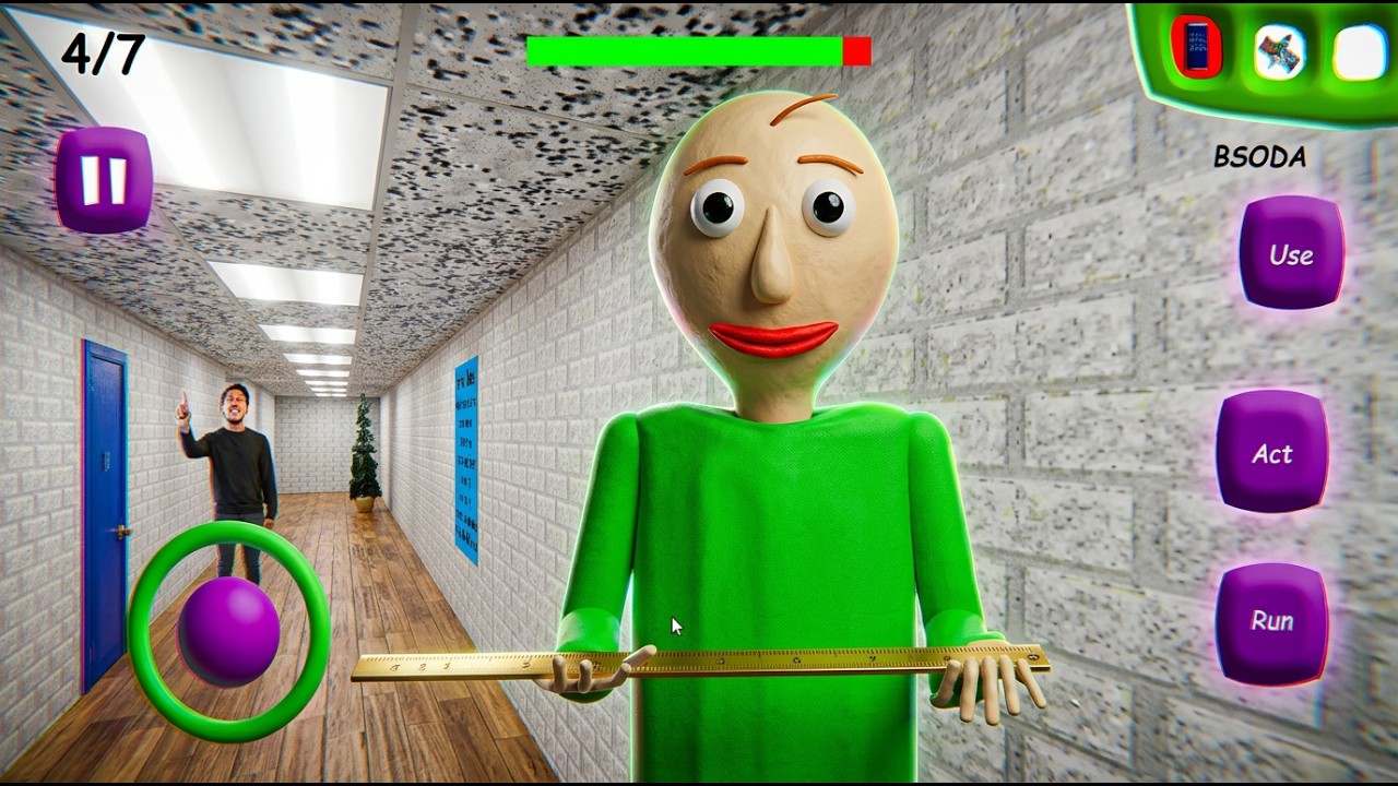 Android Gameplay! Baldi's Basics in Education and Learning