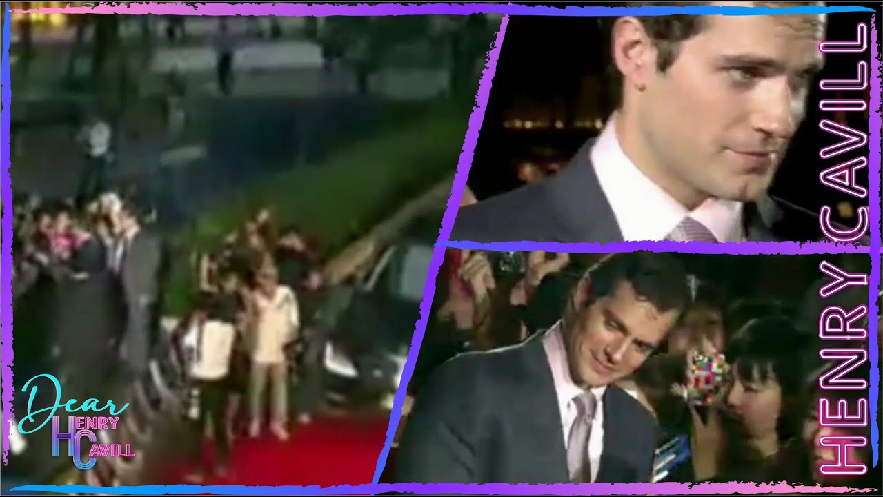 Henry Cavill❤️Man of Steel premiere in Japan at Roppongi Hills