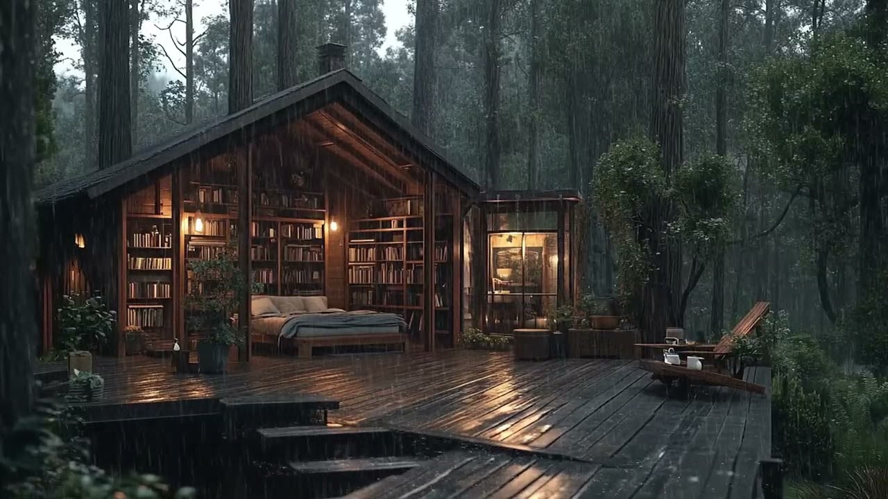 Peaceful Rain in the Forest | Gentle Night Sounds for Deep Rest