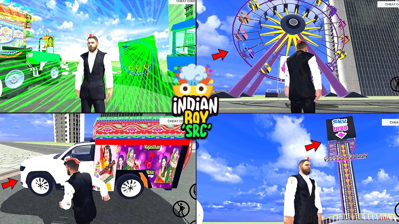 Secret Cheat Codes in this New 'INDIAN BOY SRC' Mobile Game😱 #1