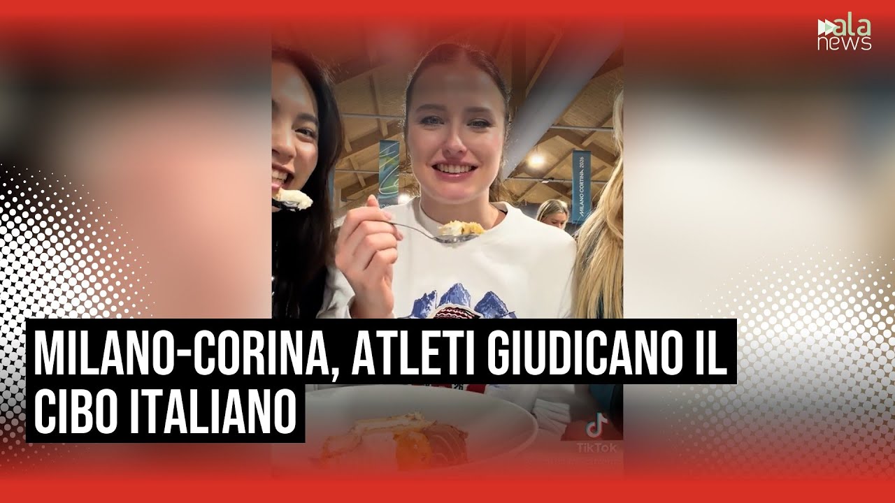 Milano-Cortina, atleti giudicano il cibo Italiano sui social
