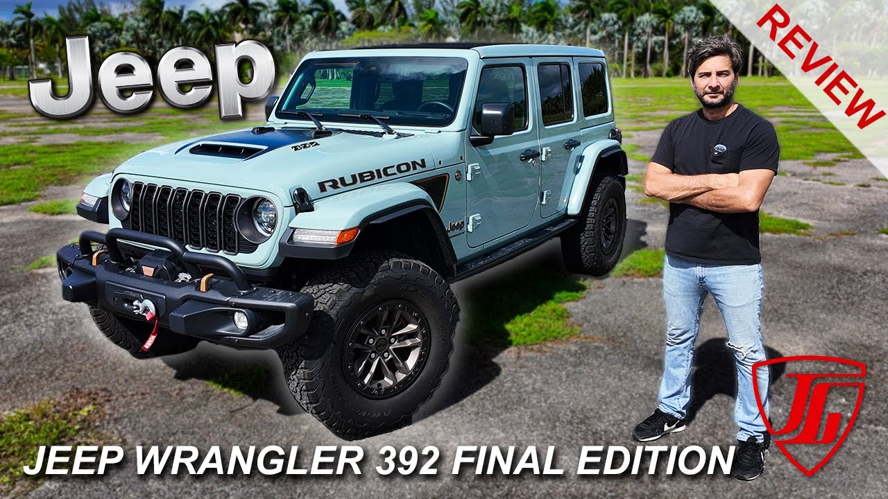 JEEP WRANGLER 392 FINAL EDITION, последний Wrangler с двигателем HEMI V8? - Обзор | Хайме Габальдони