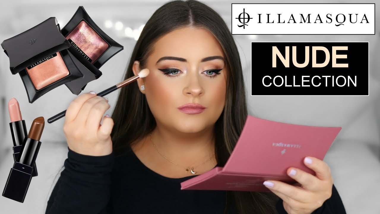TESTING NEW ILLAMASQUA NUDE COLLECTION & MAKEUP TUTORIAL