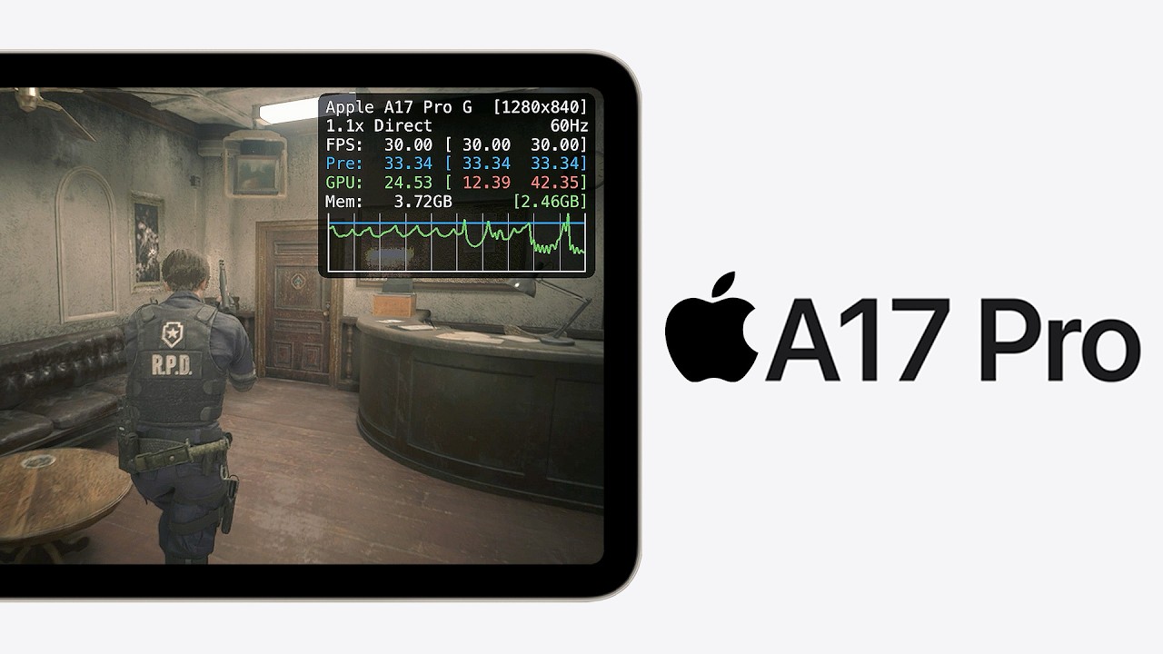iPad mini (A17 Pro) &mdash; Тестирование 6 игр