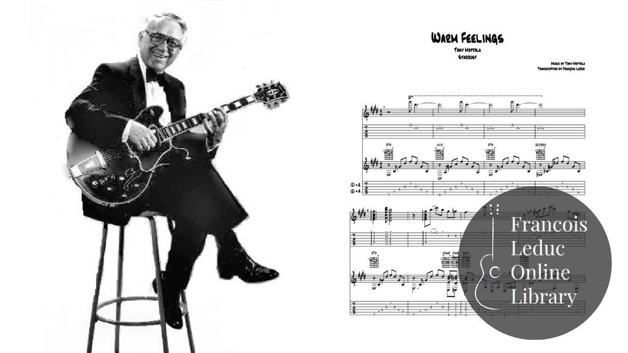 Warm Feelings - Tony Mottola & Bucky Pizzarelli (Transcription)