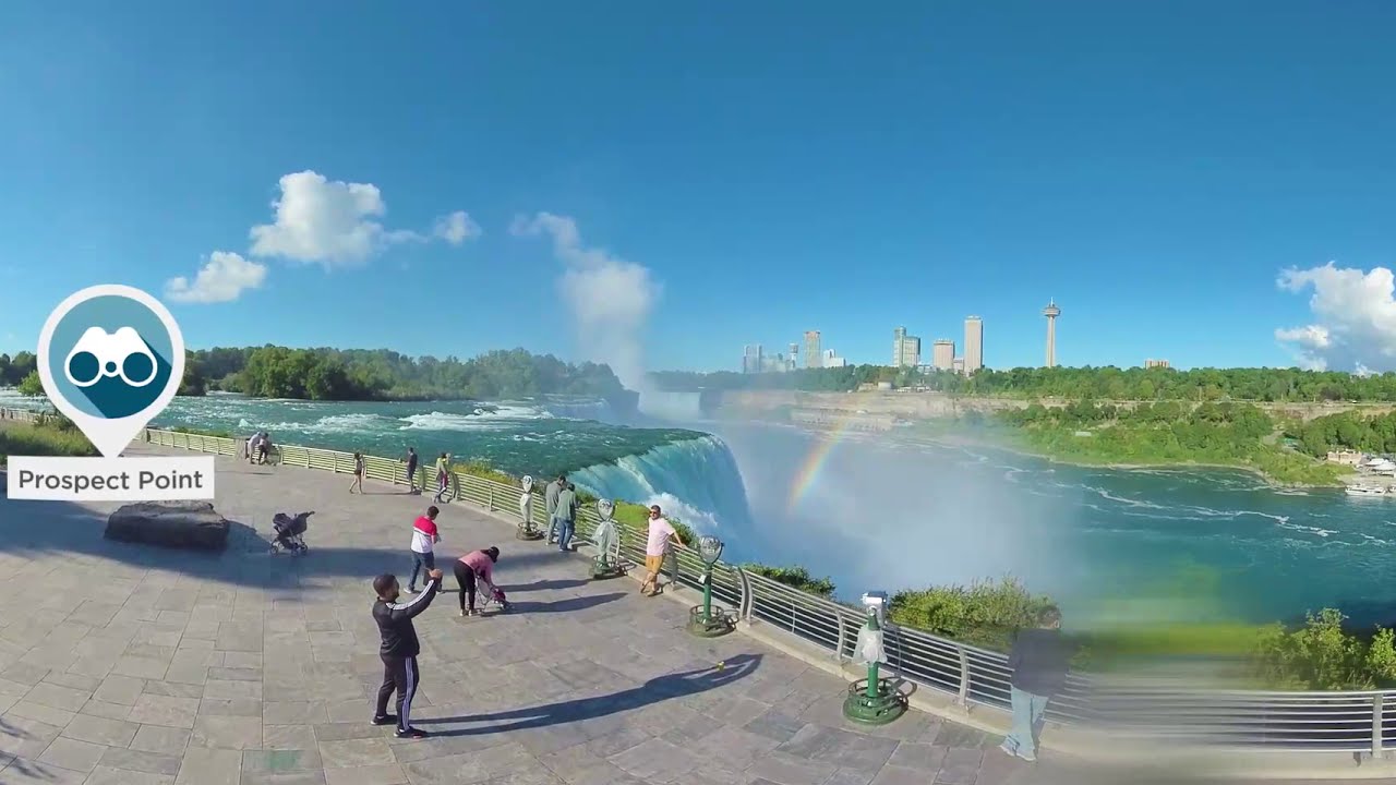 Walk Downtown Niagara Falls, NY 360 VR Site Visit for Meeting Planners
