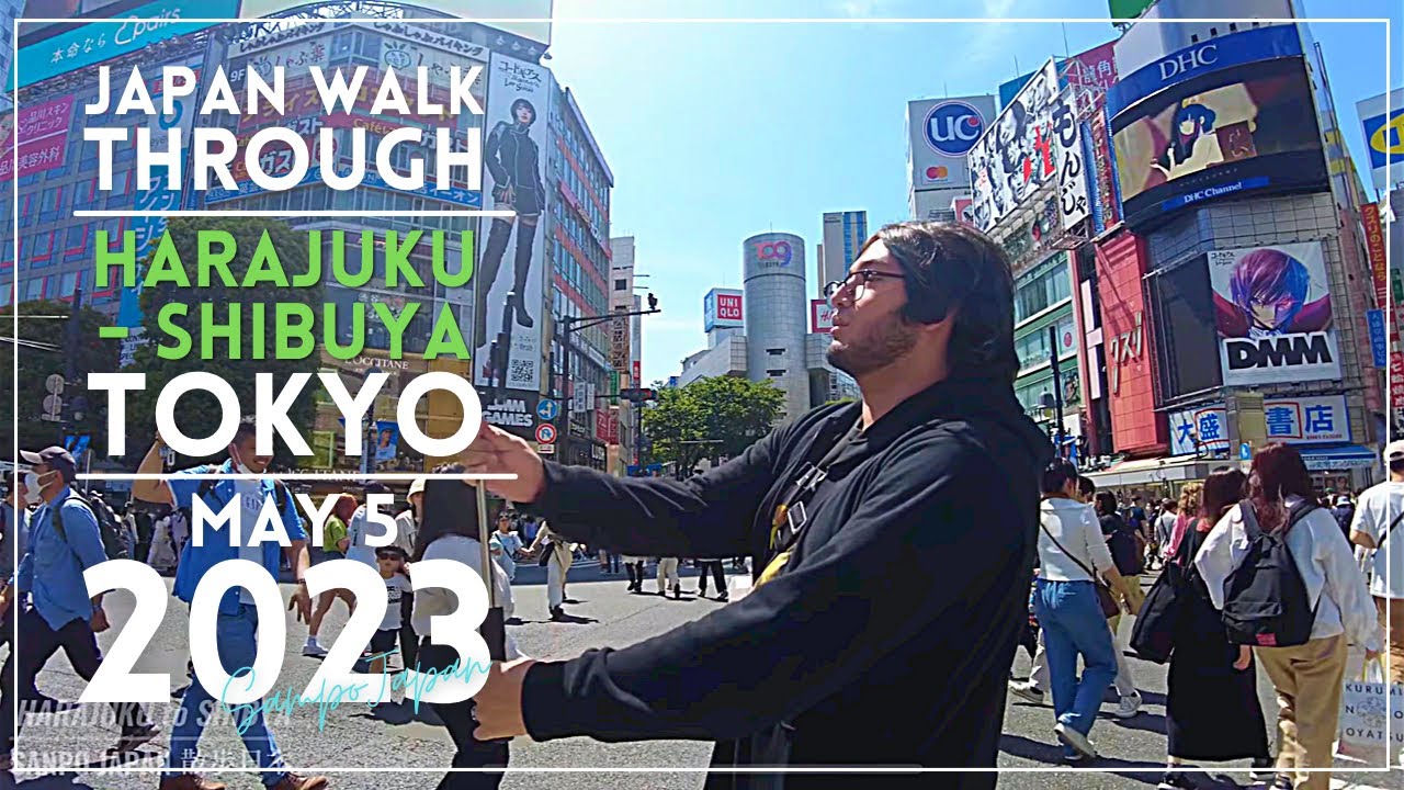 [4K/60p] Harajuku to Shibuya 