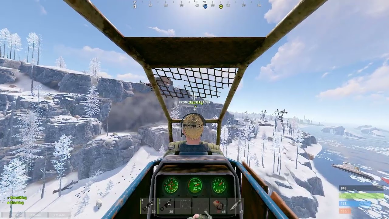 Rust - Attack Heli vs Attack Heli - World First Dogfight and Win