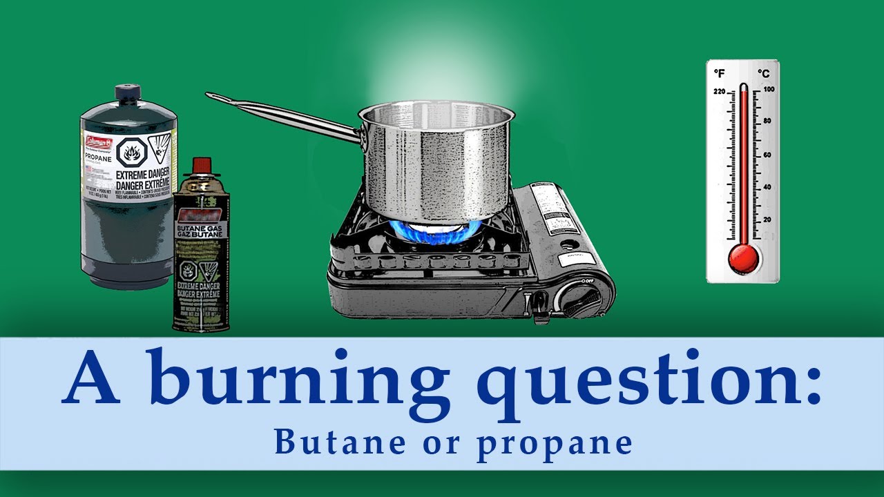 Butane or propane: which fuel will be best for cooking in my very small camper van?