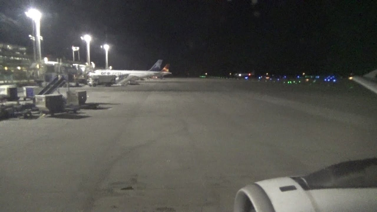 Aterrizaje en Santiago de Chile | LATAM A319 | Nocturno