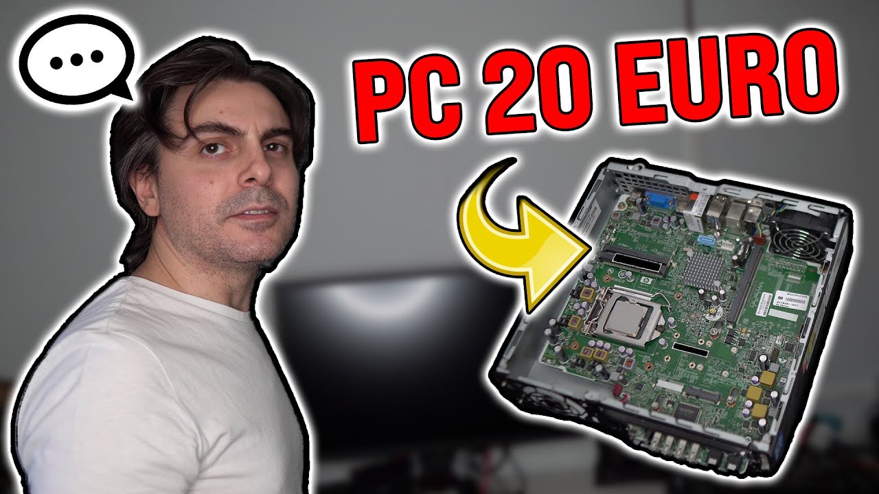 HO COMPRATO UN PC ROTTO A 20 EURO MA È UN AFFARE...