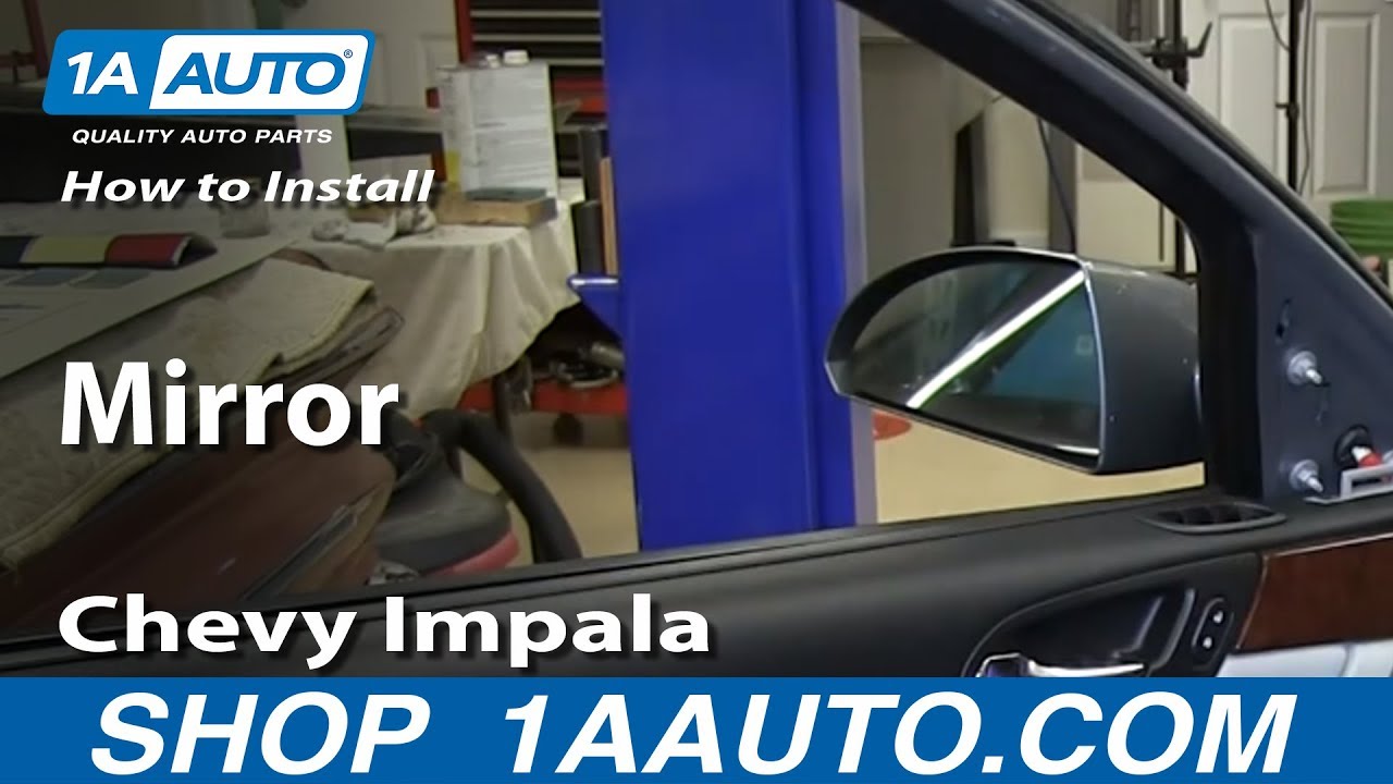 How to Replace Mirror 06-13 Chevy Impala