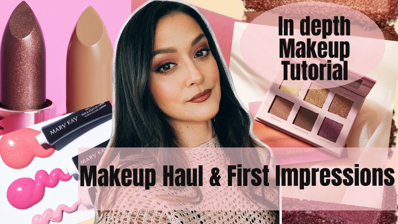 MARY KAY MAKEUP HAUL & FIRST IMPRESSIONS: In depth makeup tutorial and review.