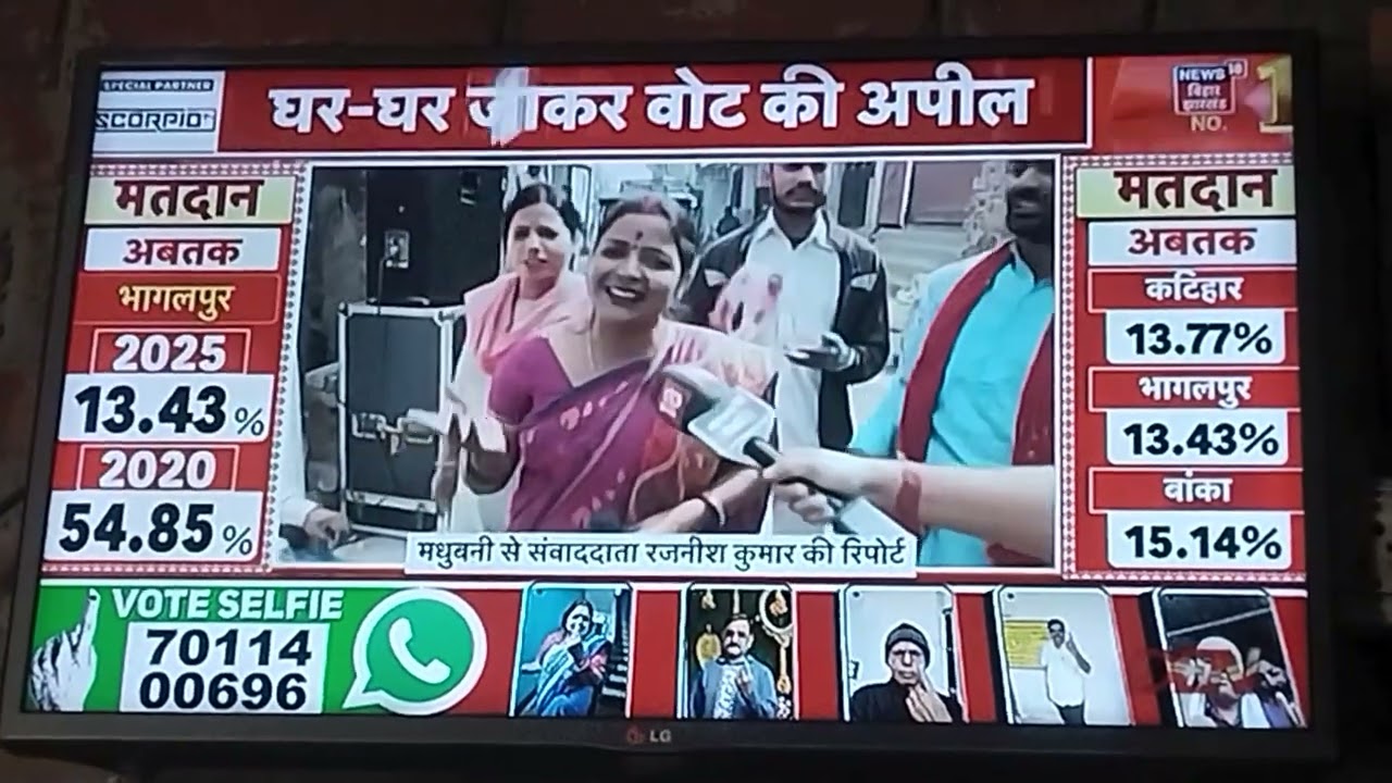 Bihar chunav dusra Charan 11/10/28 Jay Bihar Jay Bharat 🙏🙏❤️❤️