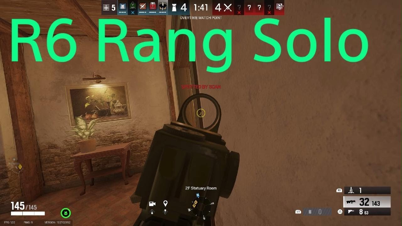 Tom Clancy's Rainbow Six Siege Rang Solo