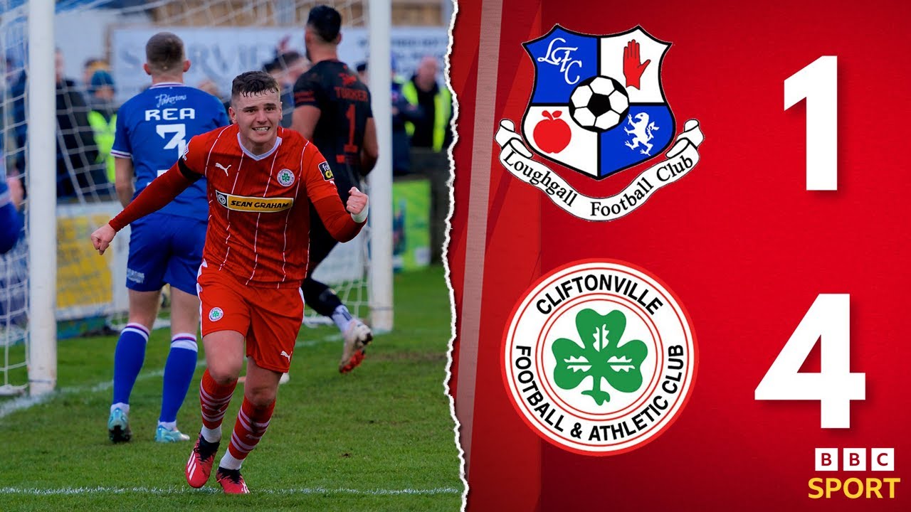 HIGHLIGHTS | Loughgall 1-4 Cliftonville