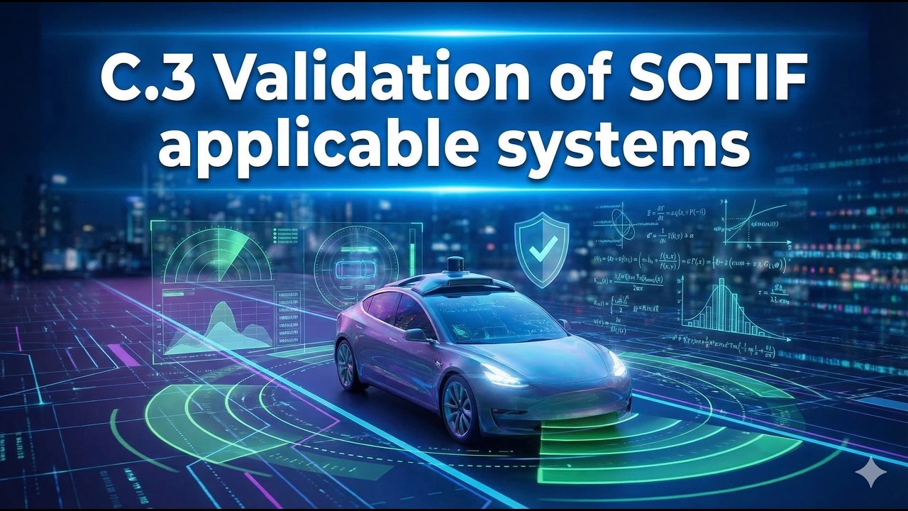 C.3 Validation of SOTIF applicable systems