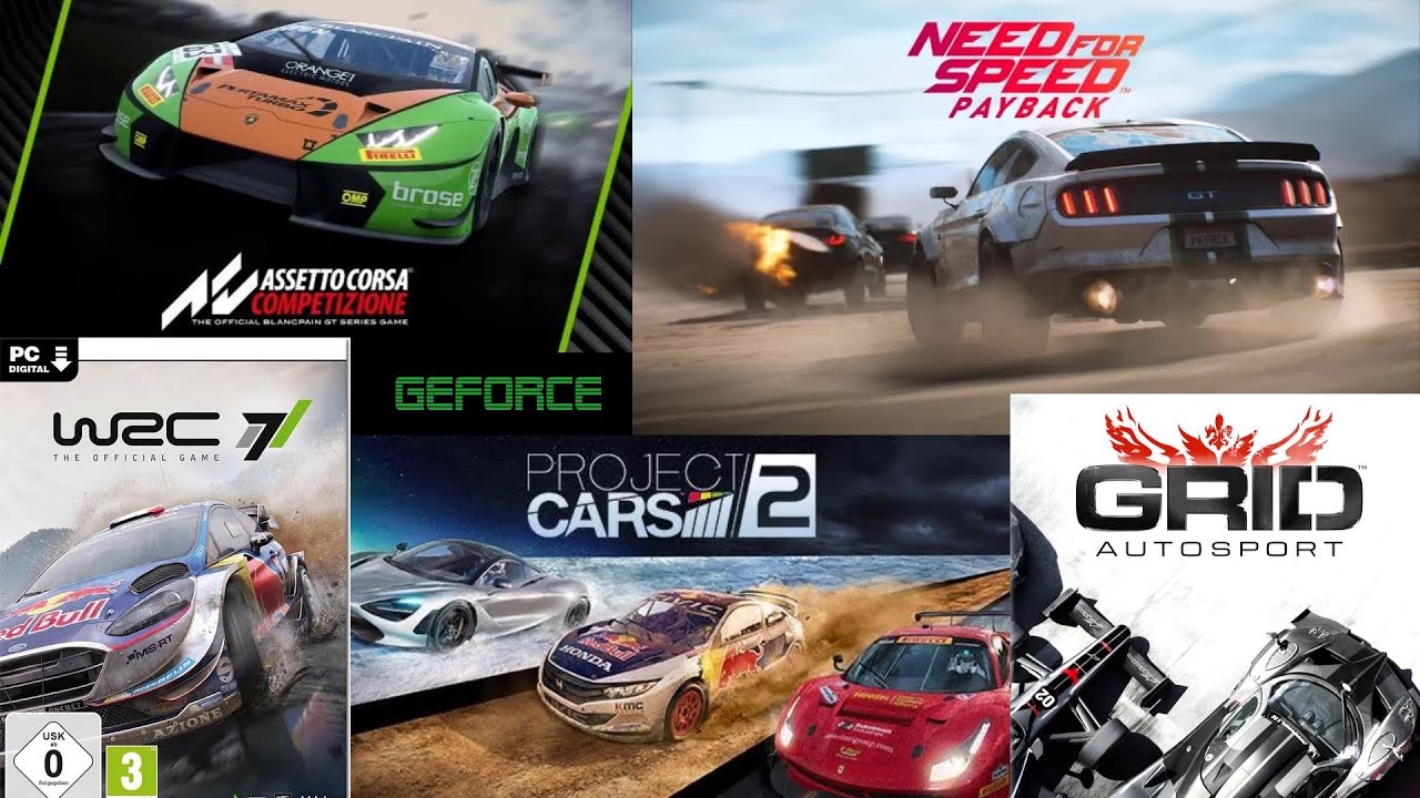TOP 5 CAR RACING GAMES 2020 FOR PC+download link