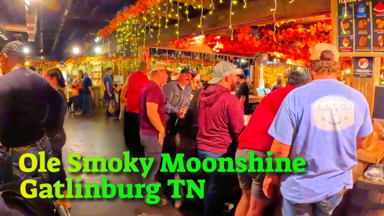 Ole Smoky Moonshine Store Tour Gatlinburg TN