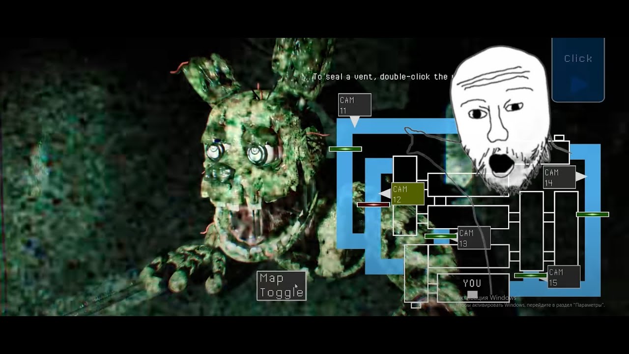 Я СЫГРАЛ САМУЮ СТРАШНУЮ версию FNAF 3😱The Final Glow OF Freddy's Night #1