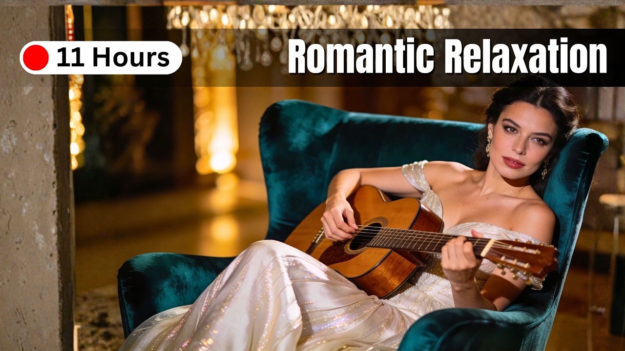 The Velvet Evening 🍷 Professional Acoustic Guitar for Romantic Relaxation | Melodious Intimacy