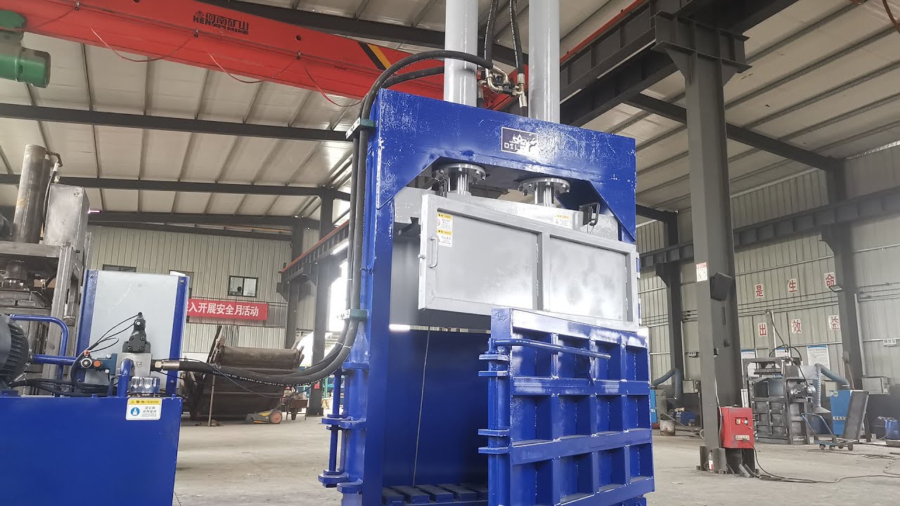 Coir Fiber Baling Machines Hydraulic Baling Machine For Kenaf Fiber