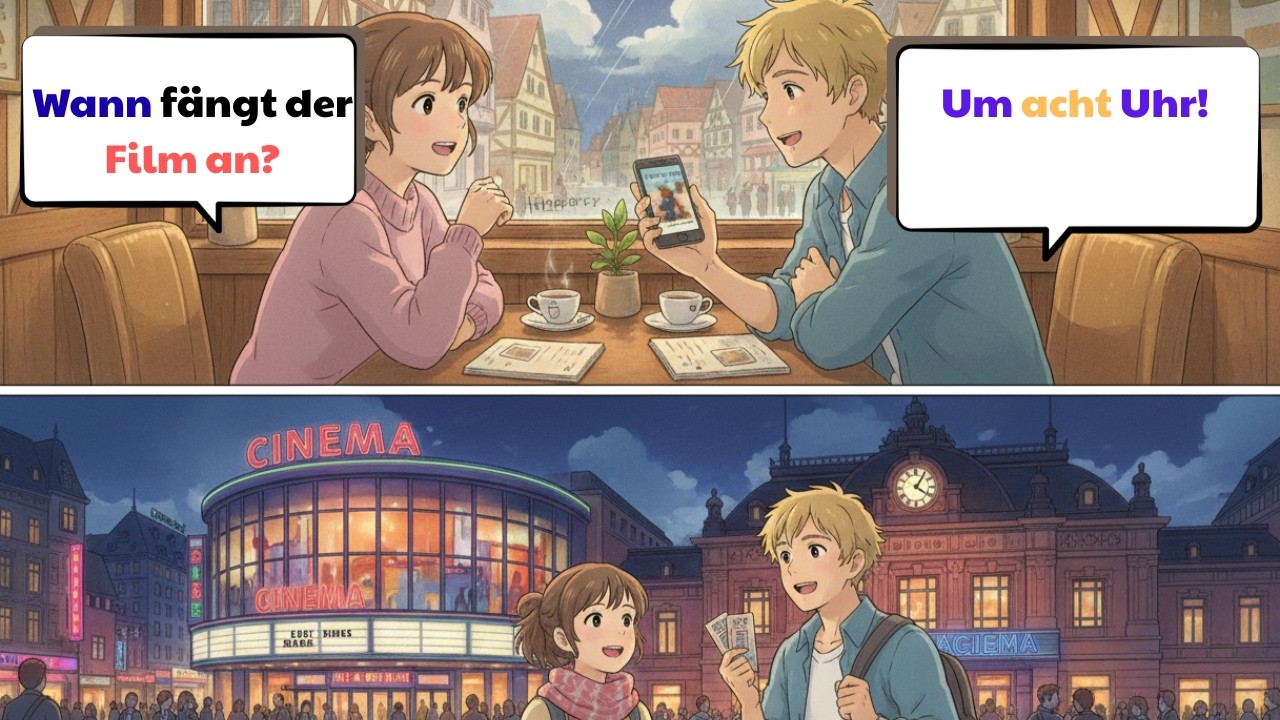 20 Easy German Conversations for Beginners (A1–A2) | Real-Life Dialogues at Language School