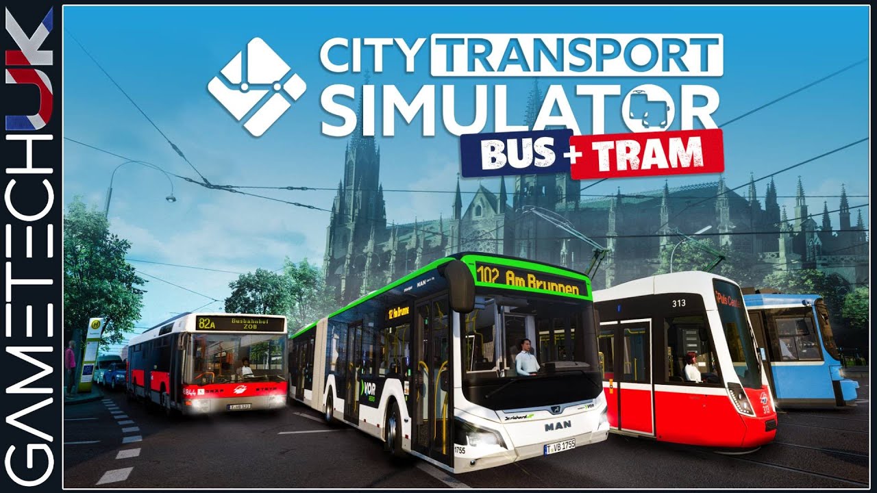 City Transport Simulator. Driving Trams and Buses on the Playstation 5
