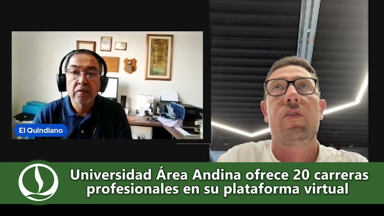 Universidad Área Andina ofrece 20 carreras profesionales en su plataforma virtual