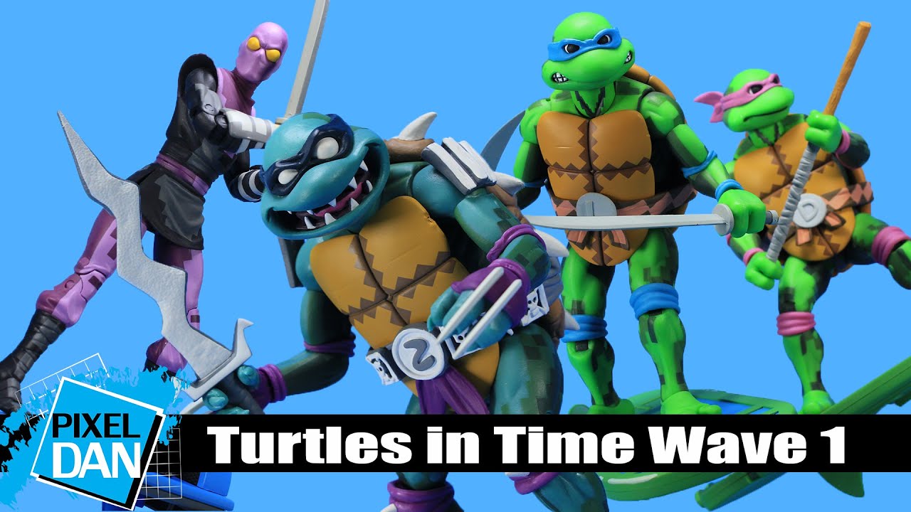 Turtles in Time Wave 1 | NECA Toys Teenage Mutant Ninja Turtles Figure Review