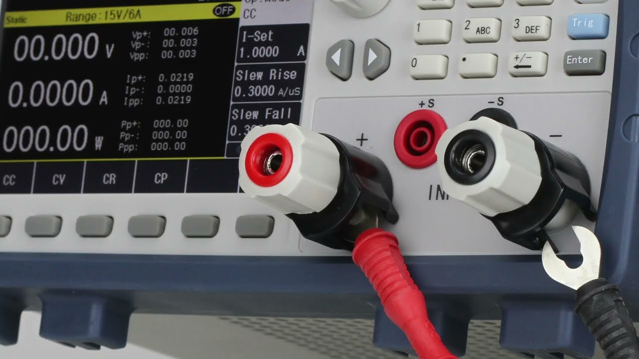 8550 Series Programmable DC Electronic Loads Overview