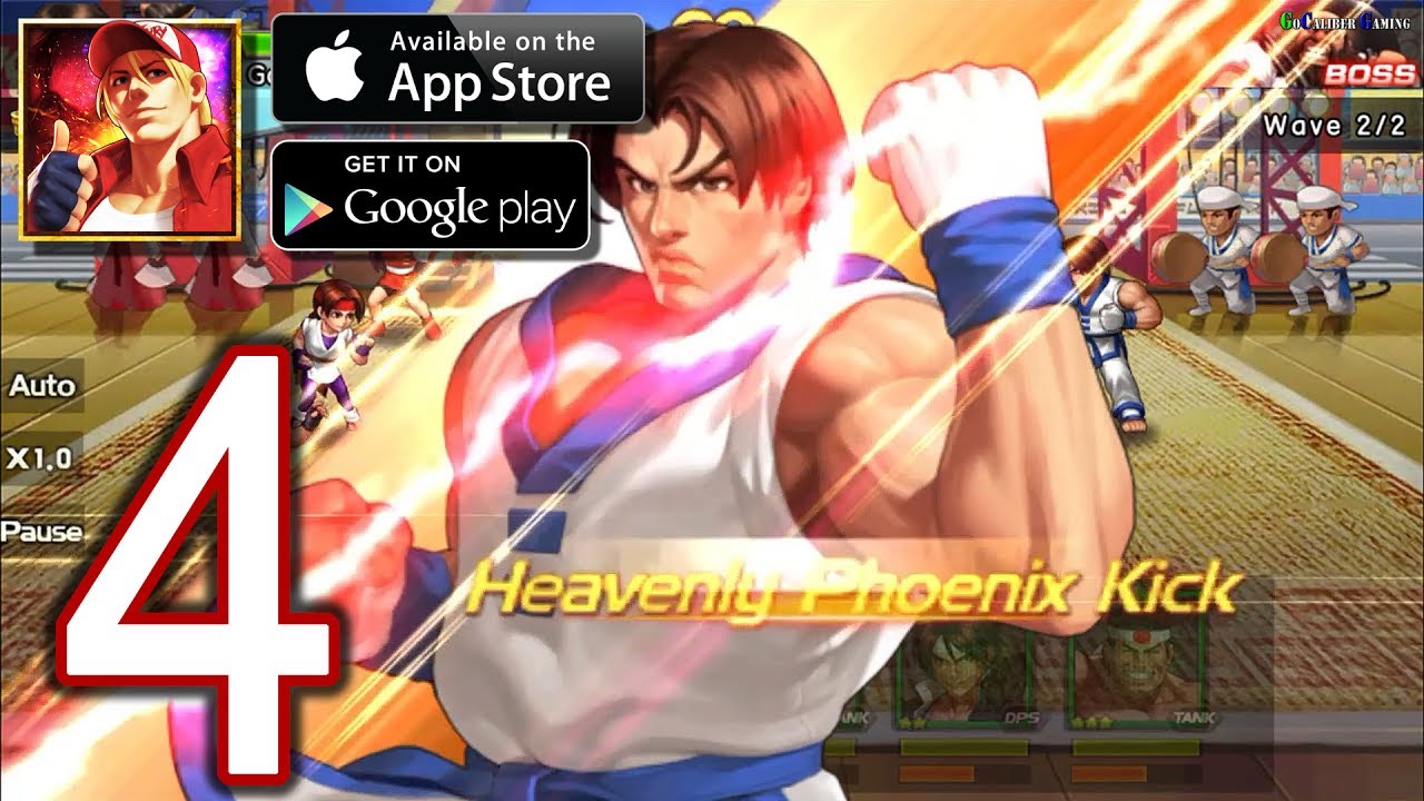KOF '98 Ultimate Match Online Android iOS Walkthrough - Part 4 - Chapter 3: Strong's Road, Ch1 Elite