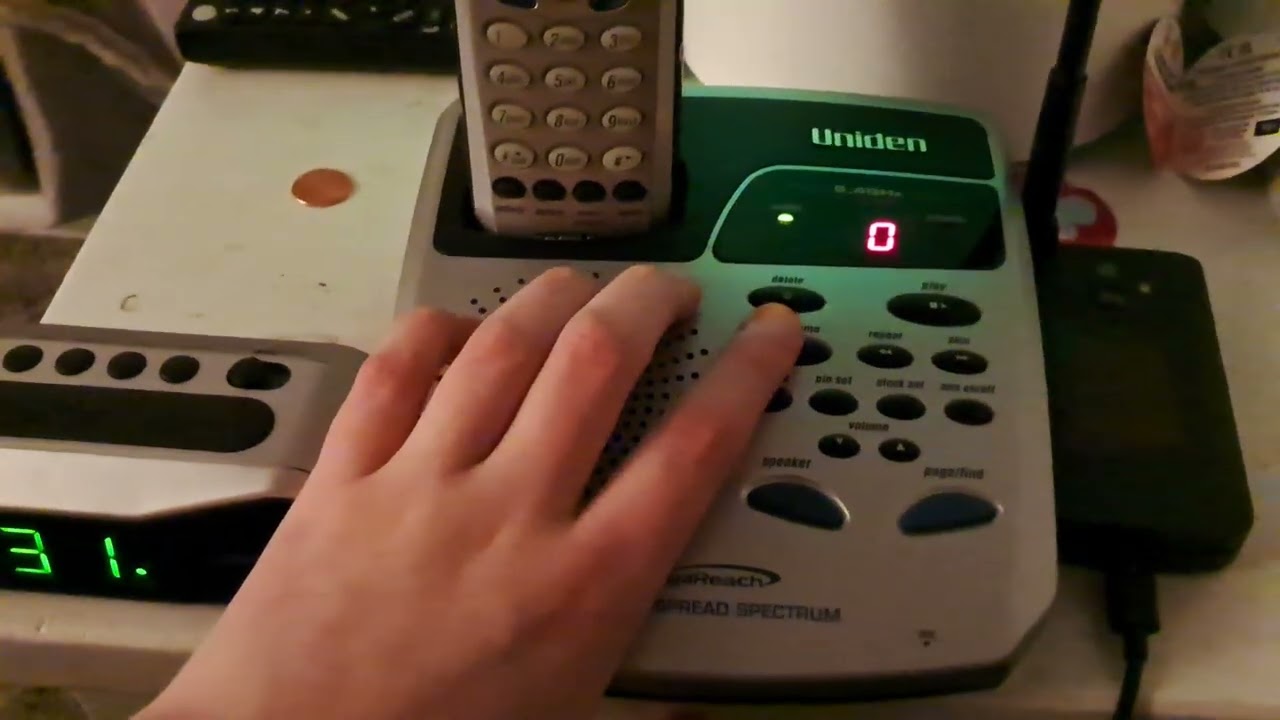 How to use your uniden answering system 